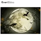 EverShine Новый 5D алмазов картина полный дрель круглый Moon фотографии со стразами вышивки Хэллоуин ручной хобби