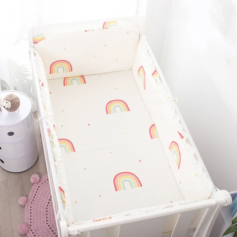 5 шт./компл. радуги с узором для маленьких мальчиков и девочек Постельное белье
