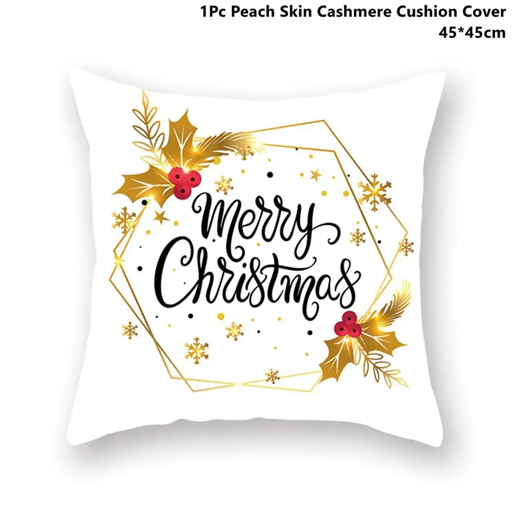 Xmas Pillowcase 32 Taop Рождественское украшение для дома Рождественские Подвески Висячие украшения Рождественская наволочка Deco Noel Navidad подарок на год - Цвет: Xmas Pillowcase 32