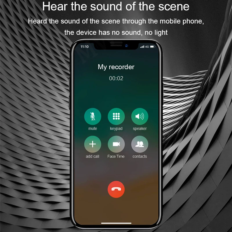 Мини-диктофон для записи диктофон локатор звука GPS профессиональный микро-бренд