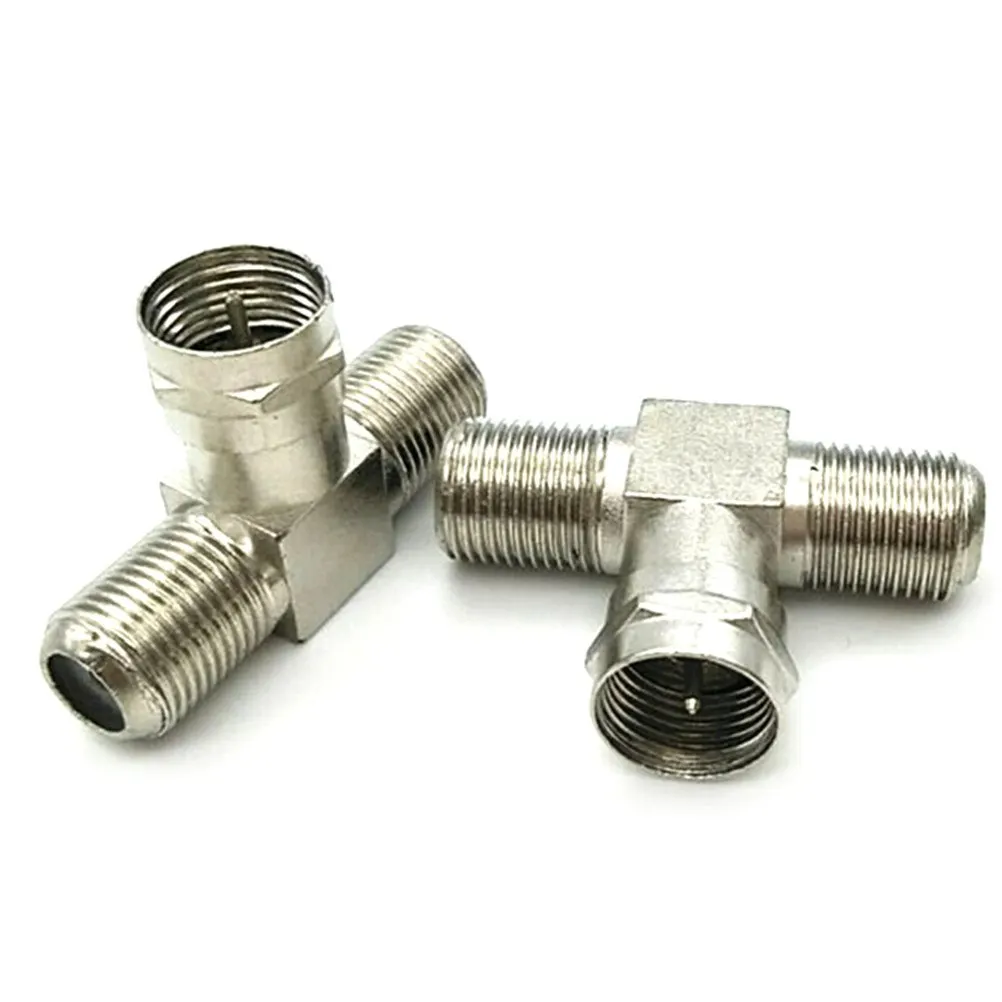 

Female Triple T RF Adapter Connector 3 Way Splitter New Hot SMA Male to Two SMA