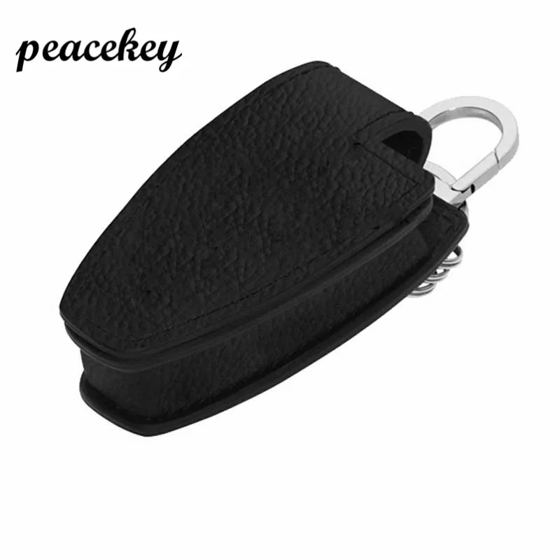 

Peacekey Genuine Leather Car Key Sticker case For Benz Amg W203 W210 W211 W204 C Cls Clk Cla class Genuine Leather Key Wallet