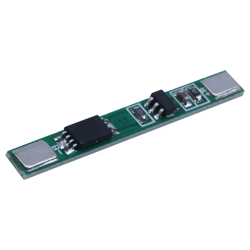 10 шт. 1S 3 7 V 4A li-ion BMS PCM 18650 плата для защиты аккумулятора PCB литий-ионных li Battery Double MOS |