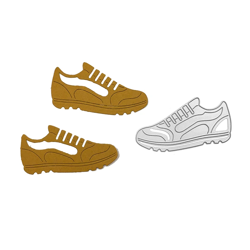 

Julyarts Shoe New Cutting Dies for 2021 Craft Dies Scrapbook Paper Craft Knife Mould Blade Punch Stencils Dies