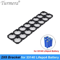 turmera 2x8 33140 3 2v 15ah lifepo4 battery bracket holder plastic diameter 33 4mm for battery pack solar energy storage system