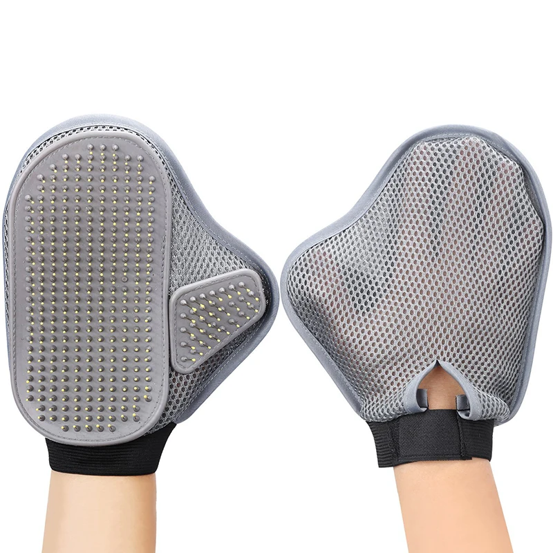 1 шт. pet моющие средства Протрите Ванна Перчатки массаж ванны щетка для удаления