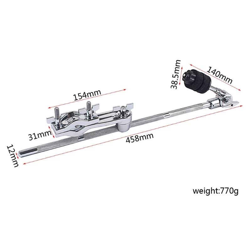 

1 Set Drum Clamps Extension Clamps Drums Set Accessories Drum Hardware