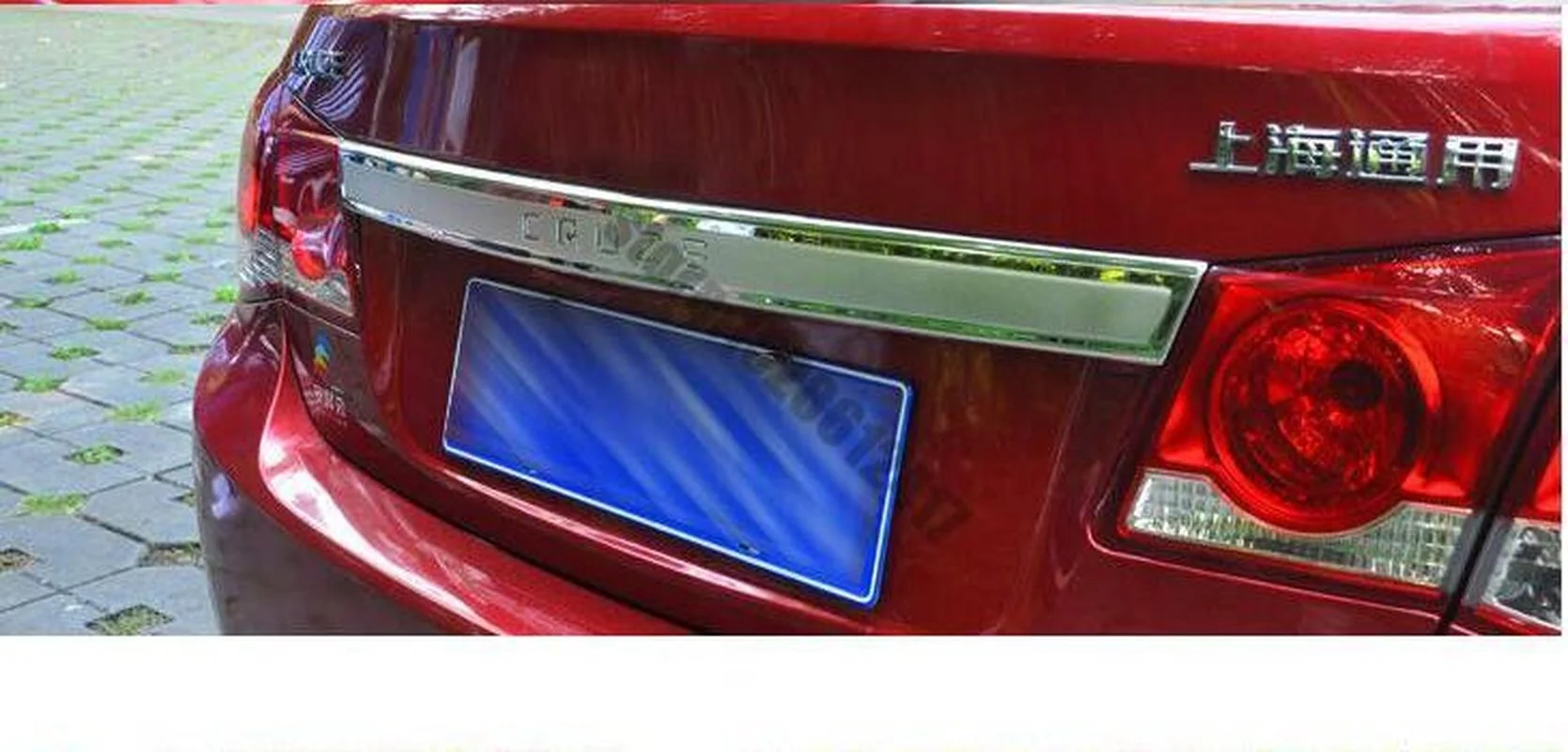 

Для Chevrolet Cruze Sedan 2009 -2014 Автомобильный Стайлинг Высокое качество нержавеющая сталь Задняя Крышка багажника отделка