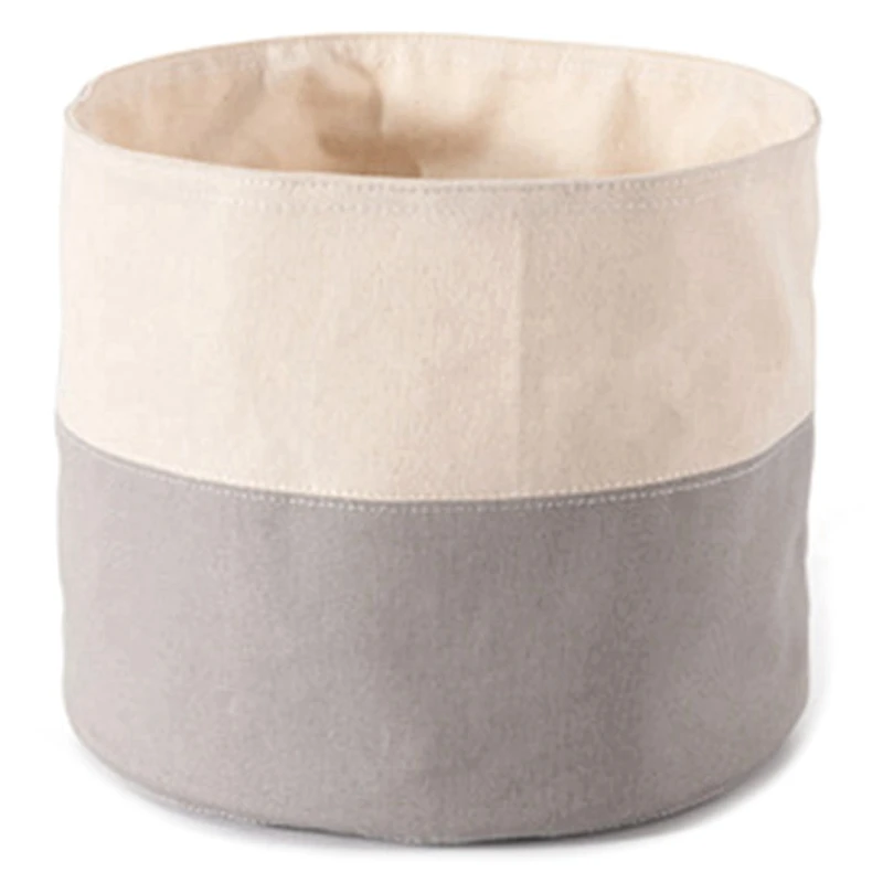

Cotton Color-Blocking Canvas Bread Bag, Food Grade, Reusable, Environmentally Friendly Storage Bread Cotton Basket