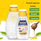 10 шт. 250400 г бутылка силиконовая крышка клапана бутылка для выдавливания кетчуп салат пластиковая прозрачная бутылка для хранения приправ