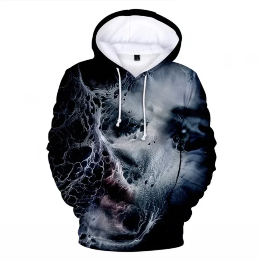 

Personality Halloween Party Hoodies 3D Men/women Skull Harajuku Halloween Costume Idea Sweatshirt Cotton Plus Streetwear Coats