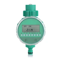 automatic electronic garden irrigation timer intelligent lcd digital display plants flowers watering controller control valve