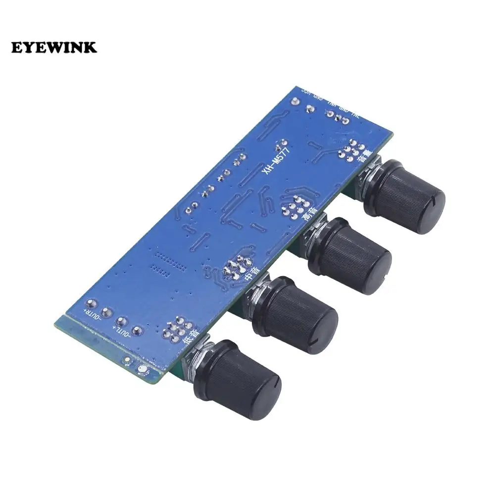 XH-M577 TPA3116D2 аудио высокой мощности тональный Op Amps DC 12-24V двухканальный стерео 2X80W