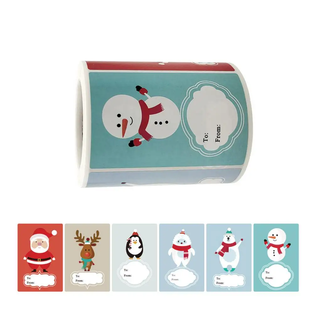 

Christmas Theme Seal Labels Stickers Decorative Sticky Christmas S Widely Used Self Adhesive Gift Label For Christmas Present