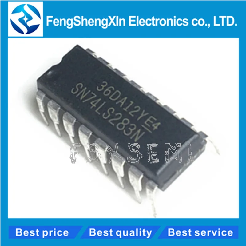 100 шт./лот SN74LS283N DIP-16 74LS283 HD74LS283P DM74LS283N 4-битные двоичные полные лестницы с быстрой