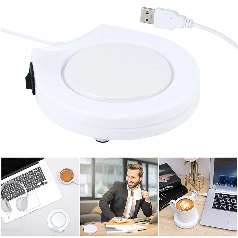 Электрический подогреватель для чашки USB-грелка кофе молока чая простая