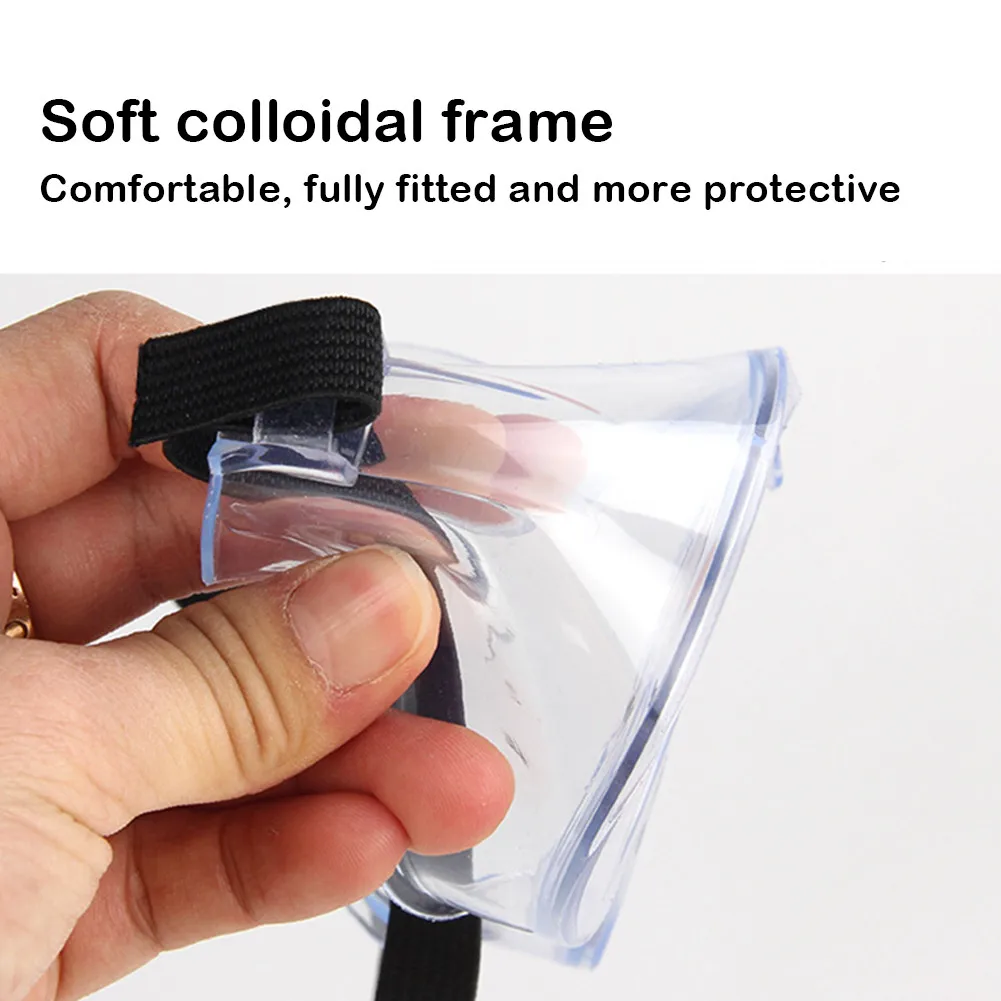 

Standard Safety Protective Glasses Windshield Goggles Anti-spatter Anti-fog Dust-proof Protective Riding Glasses For Adult Child