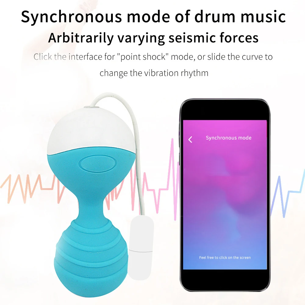 Smart APP Control Vibrators For Women USB Charging Vibrating Jump Eggs Kegel Ball Sex Toys Vagina Tighten Exercise Geisha Balls | Красота и
