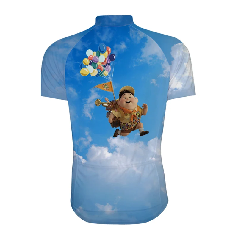 Мужская футболка для велоспорта с коротким рукавом в стиле ретро MTB езды на