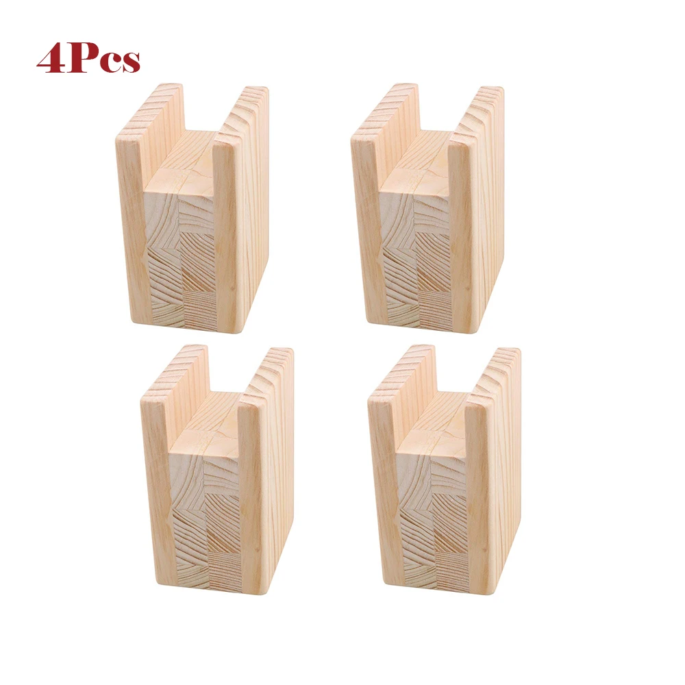 Деревянный подъемник для стола шкафа кровати мебели хранения 4 см канавки шт. 10x7x13