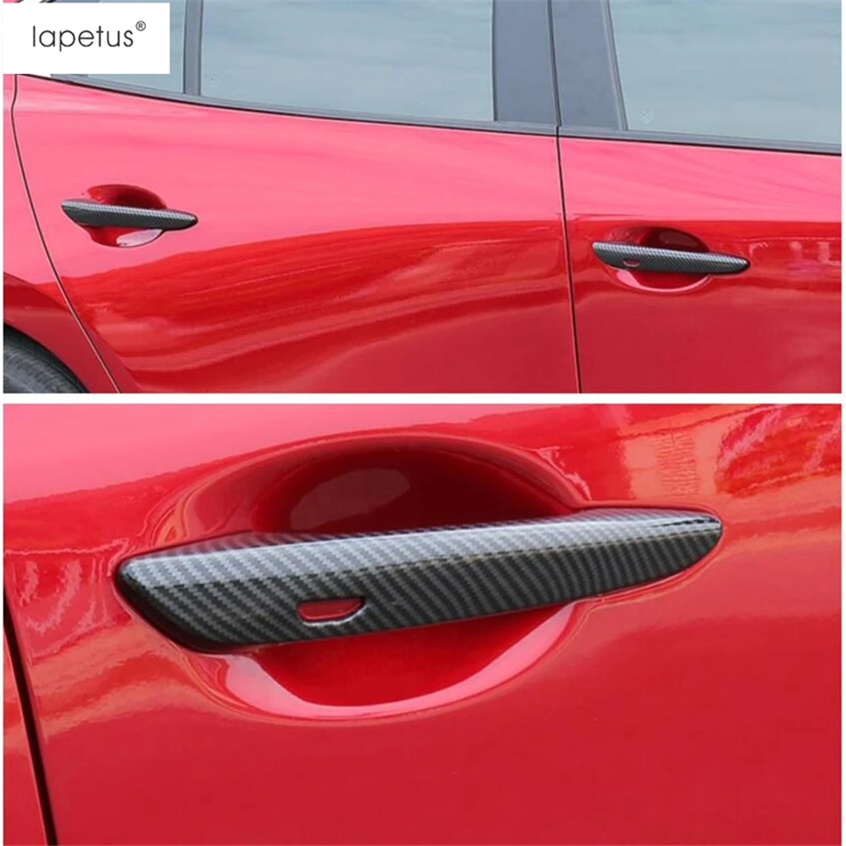 

Accessories For Mazda 3 2019 2020 2021 2022 ABS Outside Car Door Pull Doorknob Handle Protection Cap Molding Cover Kit Trim