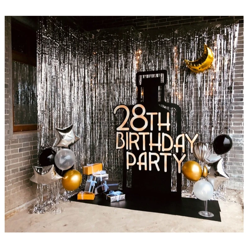 Фон для вечеринки свадебный фон 2 м 3 золотистая фотография свадебное украшение