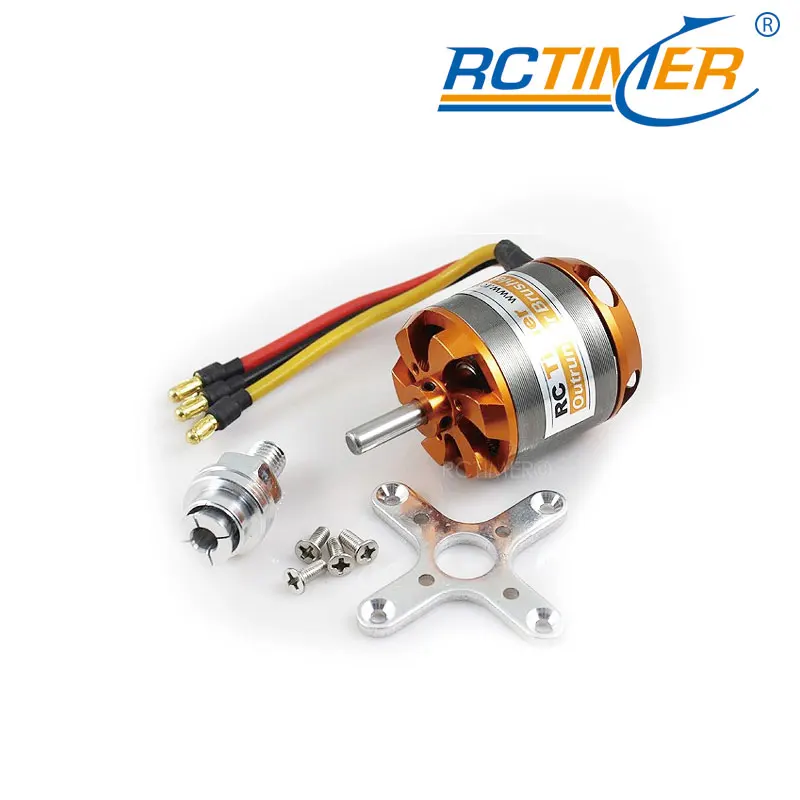 RCTimer BC3542-1000kv 1250kv 1450kv внешний бесщеточный двигатель (вал 5,0 мм)