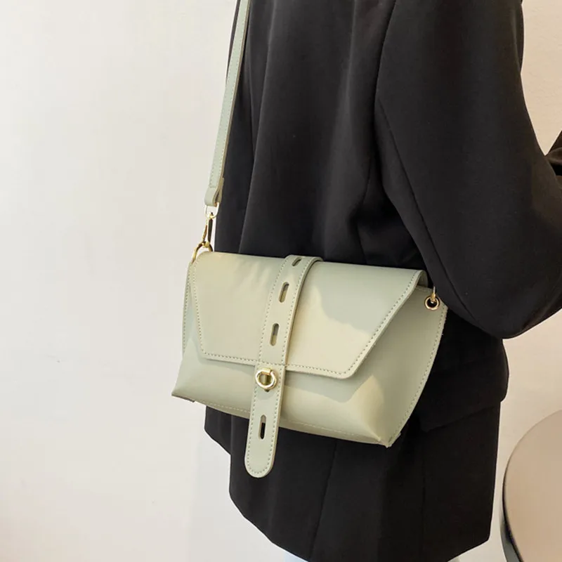 

Bag For Women 2021 New Stylish Simple Messenger Bag Retro Shoulder Bag