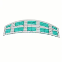 sewing ruler patchwork template for sewing machines 3/8' seam allowance 1 set = 12pcs# PT-12