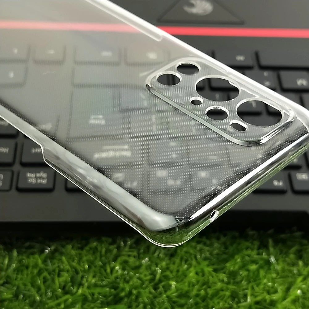 for oneplus 9 pro clear phone case back cover hard pc case protective shell free global shipping