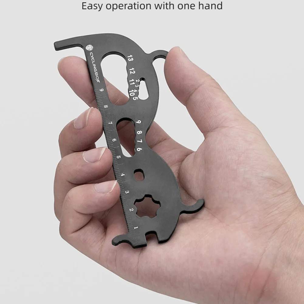 

Bicycle Chain Ruler Wear Indicator Measure Tool Gauge Repair Check Tool 304 Stainless Steel Bike Chain Disassembly Repair Tools