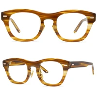 vintage square glasses frame men acetate transparent clear eye glasses women optical myopia eyeglasses frames man eyewear oculos