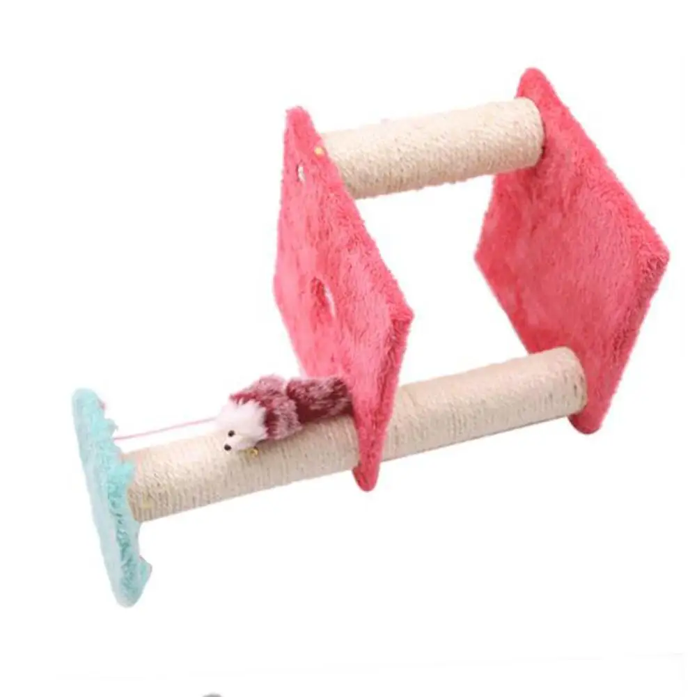 

HiMISS Three-storey Sisal Cat Scratcher DIY Detachable Plate Pet Climber for Pet Cat