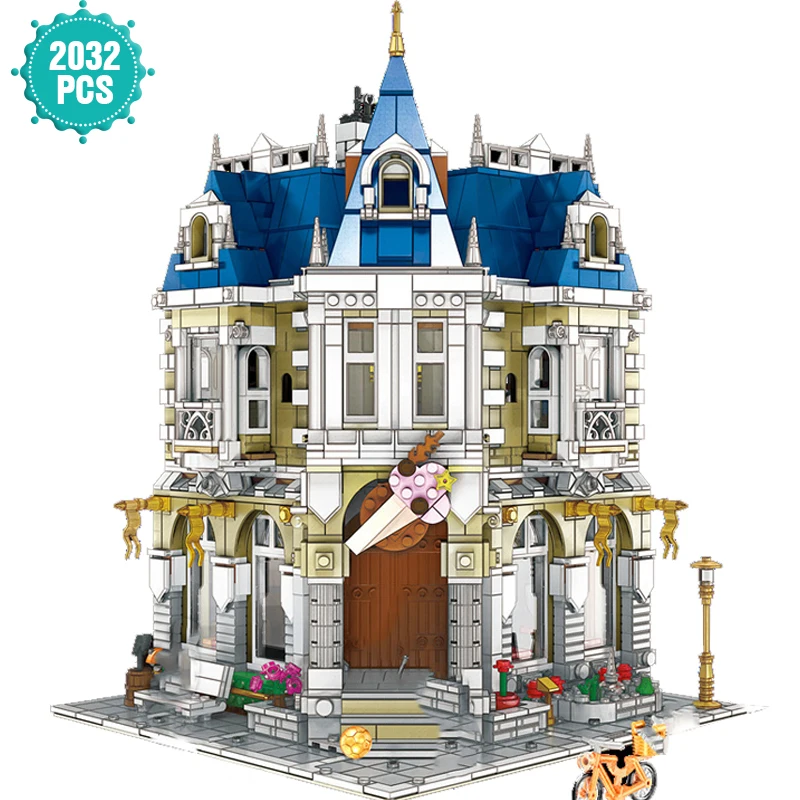 Creator Expert городская улица View строительные блоки угловой тематический парк