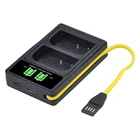 Встроенное Зарядное устройство USB с Type-c для фотовспышки Panasonic, аккумулятор BLF19e BLF19, Lumix GH4 G9 GH5 GH3