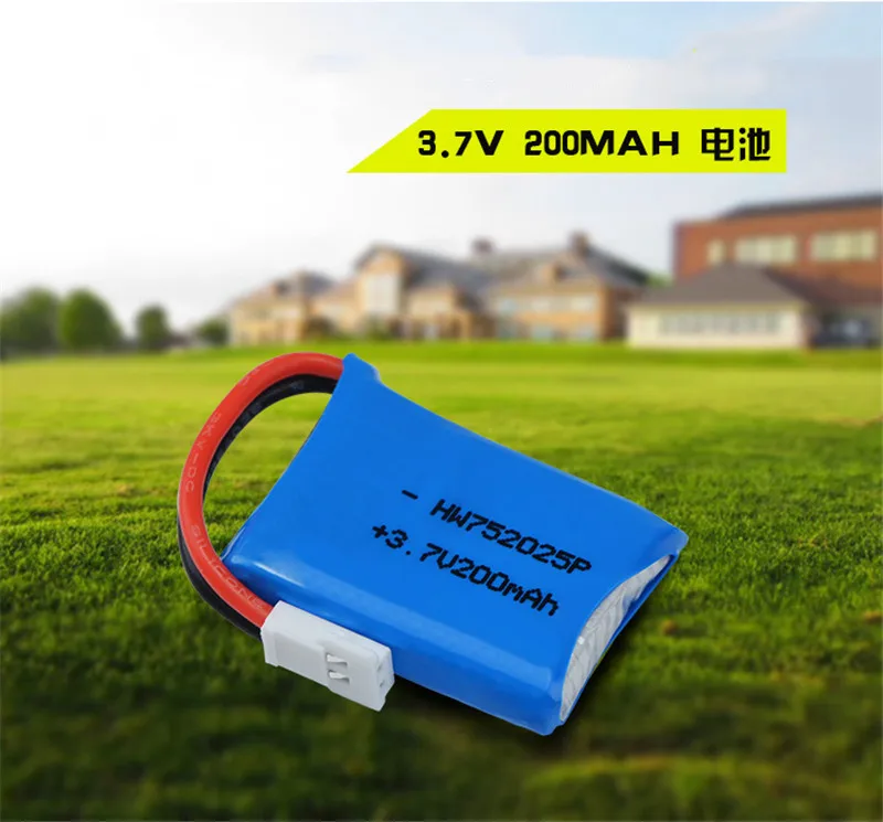 

Литий-полимерный аккумулятор 1S 3,7 в 200 мАч, зарядный блок баланса USB для X4 X11 X13, Радиоуправляемый Дрон, мини-Квадрокоптер, вертолет, запасные ч...