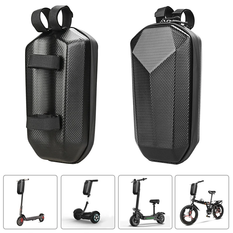 

Electric Scooter Bike Handle Bar Bag Electric Folding Bicycle Handle Bag EVA Hard Case for Balance Car M365