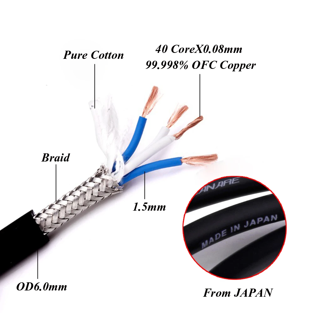 CANARE HIFI Stereo Pair RCA Cable High-Performance Premium Hi-Fi Audio 2rca to Interconnect | Электроника