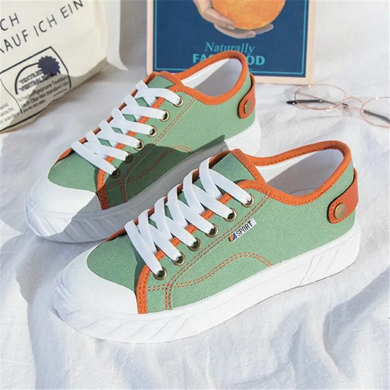 

Women shoes New Arrivals fashion tenis feminino light breathable canvas shoes woman Vulcanize women sneakers shoes