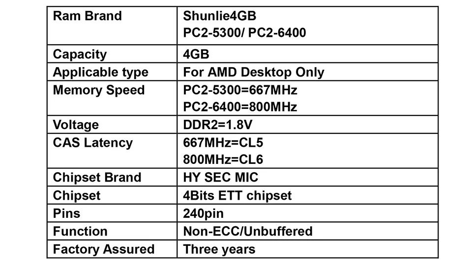 Hynix ic ddr2 4g 8 ГБ 533 667 МГц 800 МГц 1,8 в uподдерживает все процессоры AMD