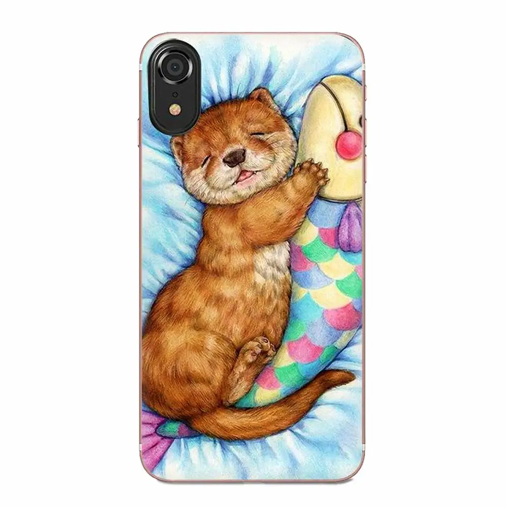 Симпатичные водные животные Otter для Samsung Galaxy Note 8 9 10 Pro S4 S5 S6 S7 S8 S9 S10 S11 S11E S20 Edge Plus Ultra |