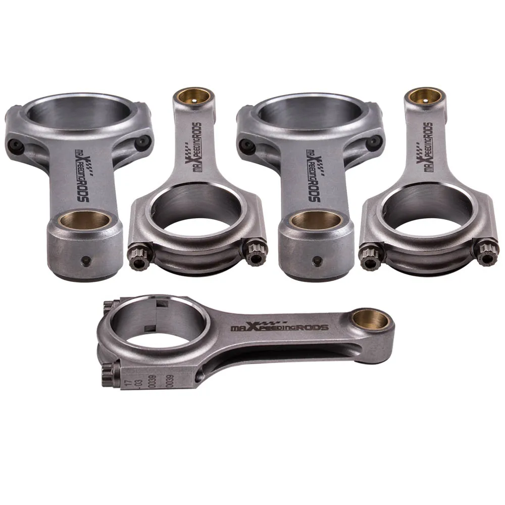 4340 соединительные тяги шатун для Audi RS2 2.2L Turbo 5cyl Bielle Pleuel W/ARP болты плавающий