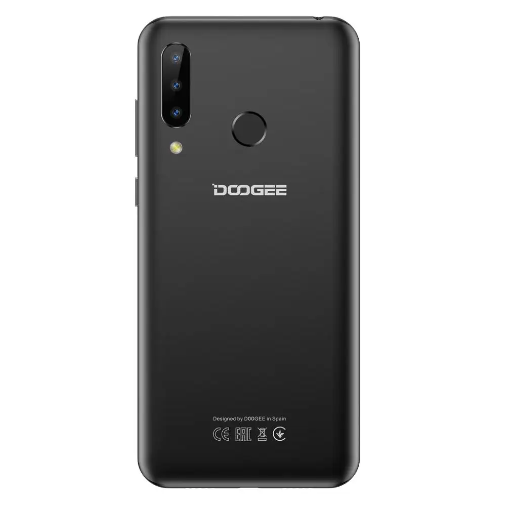 DOOGEE N20 4G 64GB 6 3 дюймовый экран капли воды задняя камера Android 9 0 пирог Восьмиядерный