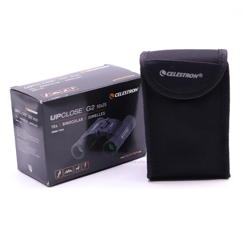 Бинокль для крыши Celestron UpClose G2 10x25 мощный бинокль с полным многослойным покрытием