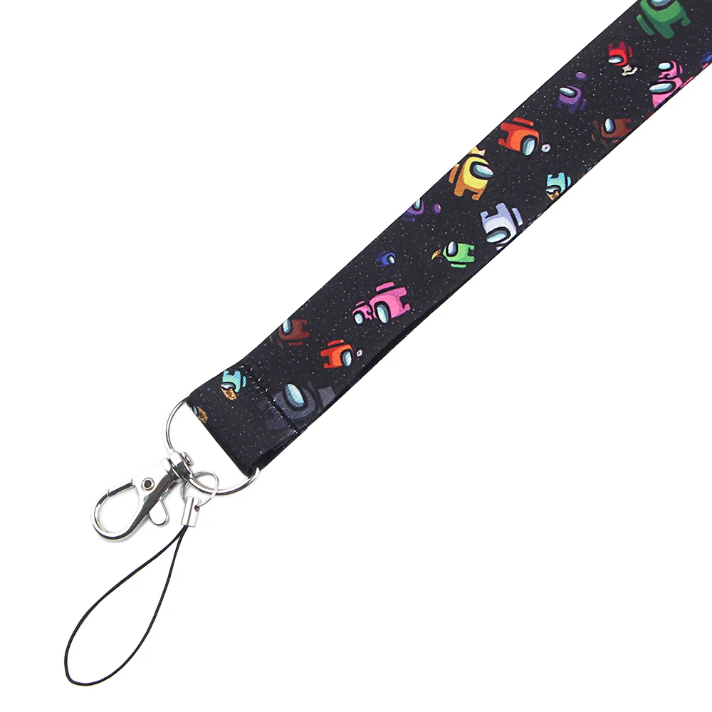 

FD0149 Among Us Lanyard For Keys Mobile Phone Hang Rope Keycord USB ID Card Badge Holder Keychain DIY Lanyards