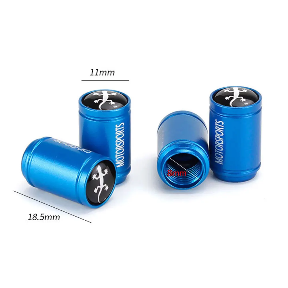 DSYCAR 4 шт./компл. автомобильный Стайлинг алюминиевый сплав Gecko стиль клапан для шин