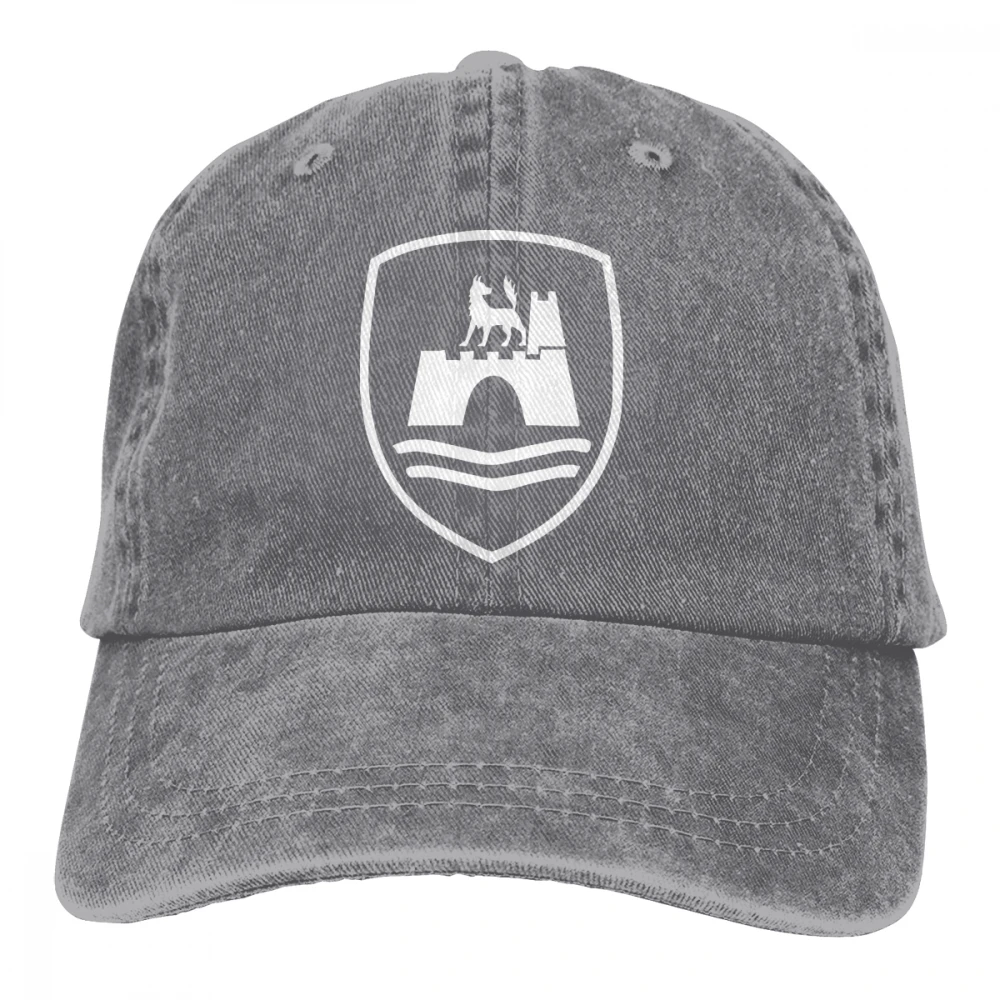 Вольфсбург Casquette черные унисекс Мужские Женские джинсовые бейсболка с ремешком