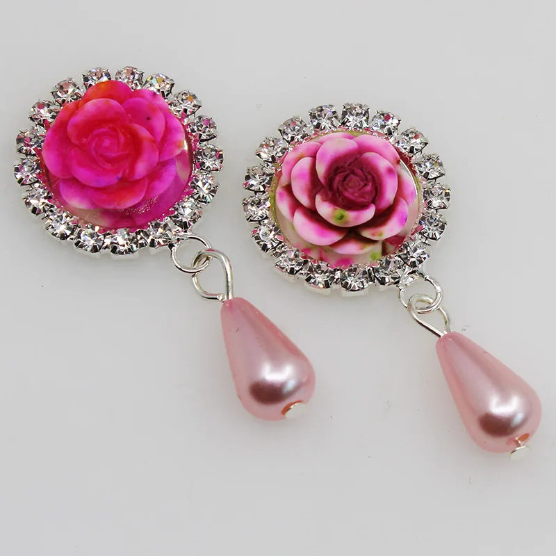 Декоративные пуговицы для украшения одежды 10 шт. металлические стразы | Дом и сад