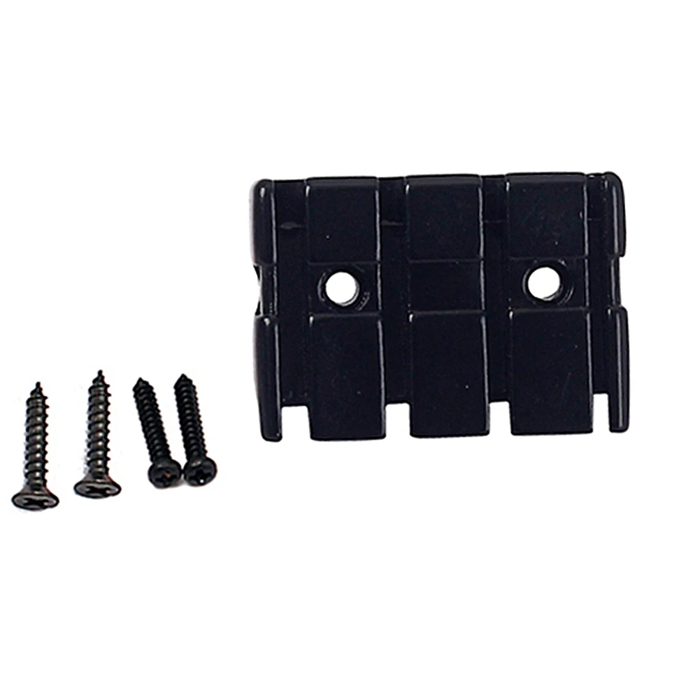 Портативный 4 струнная Безголовый бас гитары Блокировка моста винтовые части DIY