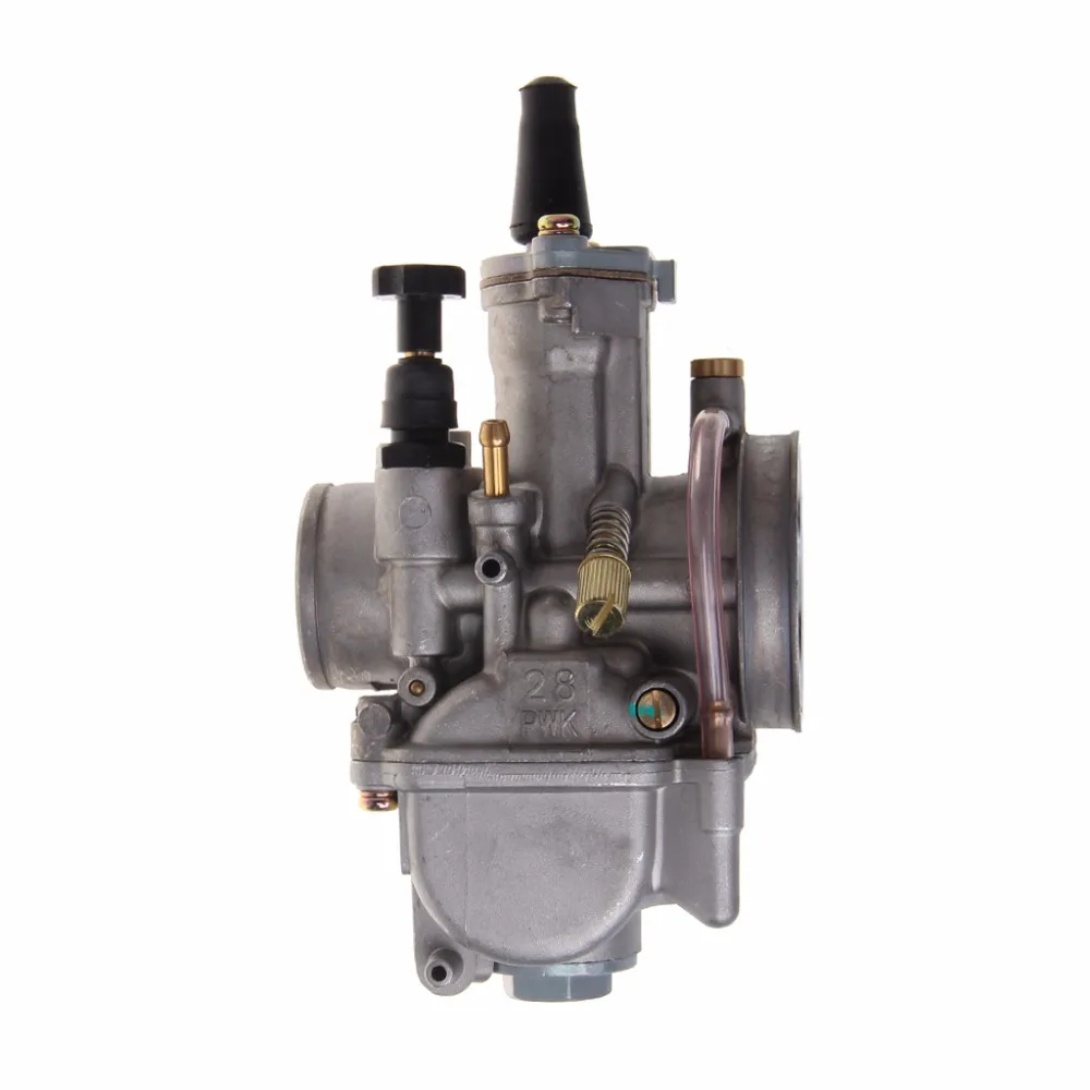 Новый универсальный мотоцикл 28 мм карбюратор для Keihin Carb PWK Mikuni с силовой